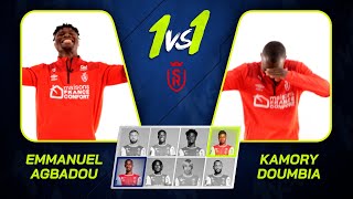 Stade de Reims 🎲 1vs1 : L'affrontement entre Emmanuel AGBADOU et Kamory DOUMBIA