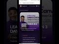 Master canva in three days with hands on practical skill and certification on completion.