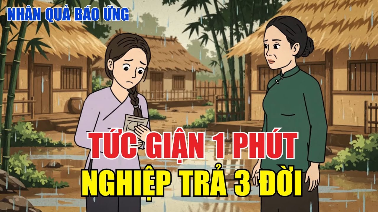 Tức Giận 1 Phút, Trả Nghiệp 3 Đời – Quả Báo Không Chừa Một Ai | Phật Tịnh Tâm