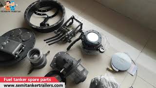 Qingdao Genron Fuel Tanker Spare Parts Export To Nigeria
