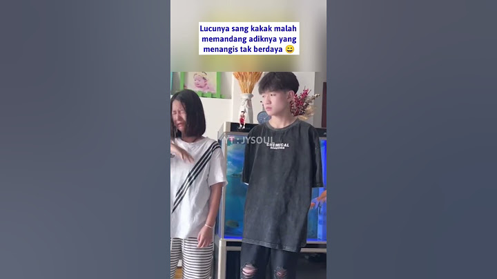 Kakak Adik Bertengkar, Sang Kakak Malah Gak Tega Melihat Adiknya Menangis 😄 #shorts #viral