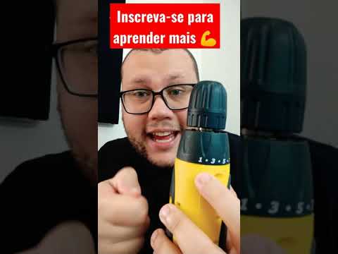 Como usar furadeira