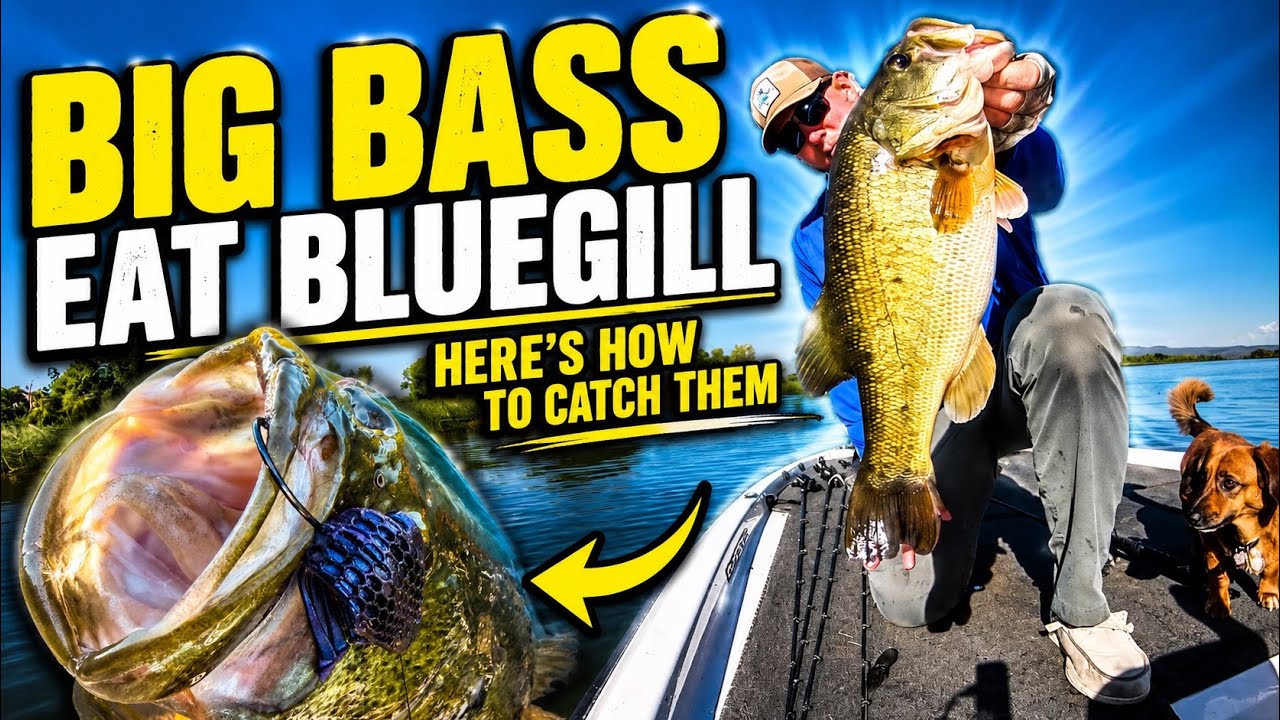 Big Bass Eat Bluegill (here’s how to catch them)