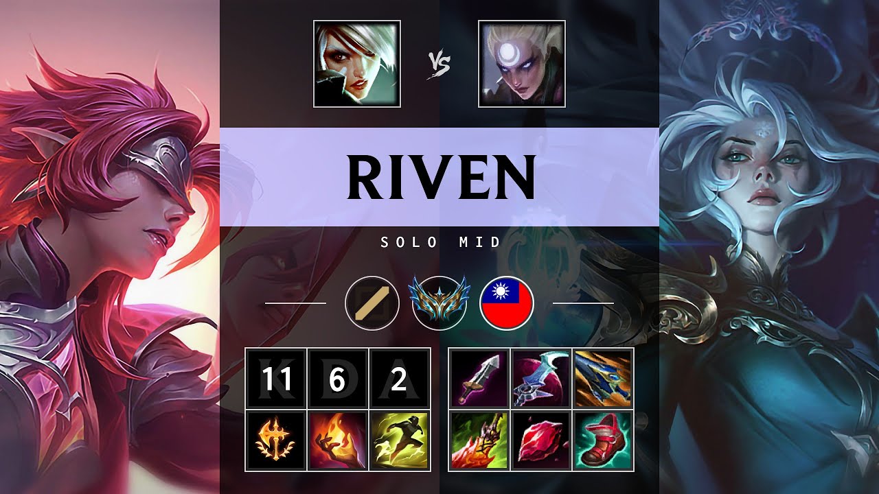 Riven Mid vs Diana - TW Challenger Patch 25.07
