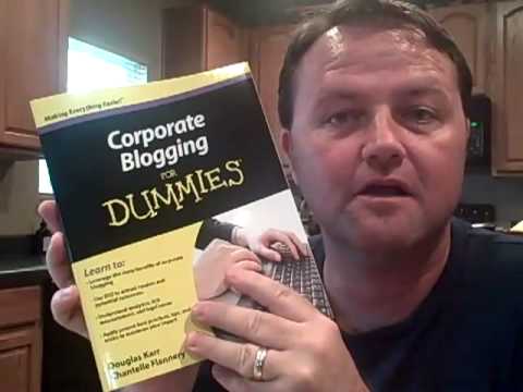 My Corporate Blogging for Dummies Book Arrived