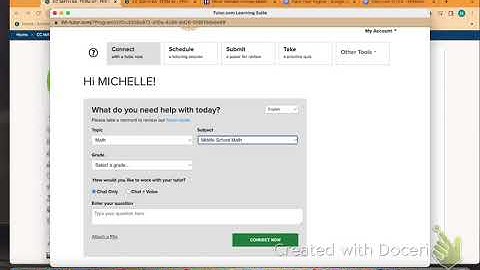 How to log in to Tutor.com