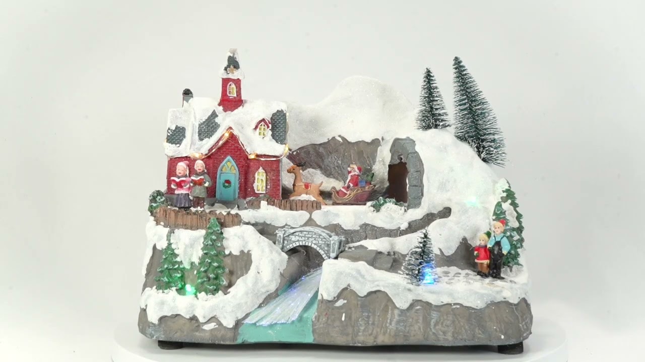 Giocattolo Montagna Russa Con Slittino Elettrico | Con Luci E Musica Natalizia | Per Bambini, Per Interno Ed Esterno