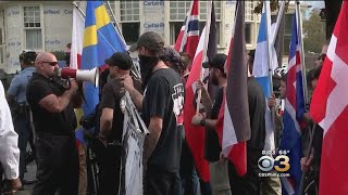 White Nationalists Face Opposition At Protest In Fairmount Park