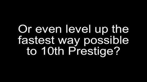 Modern Warfare 2 - How to Get 10th Prestige Without Mods and Have a High Kill/Death Ratio (WORKS!)