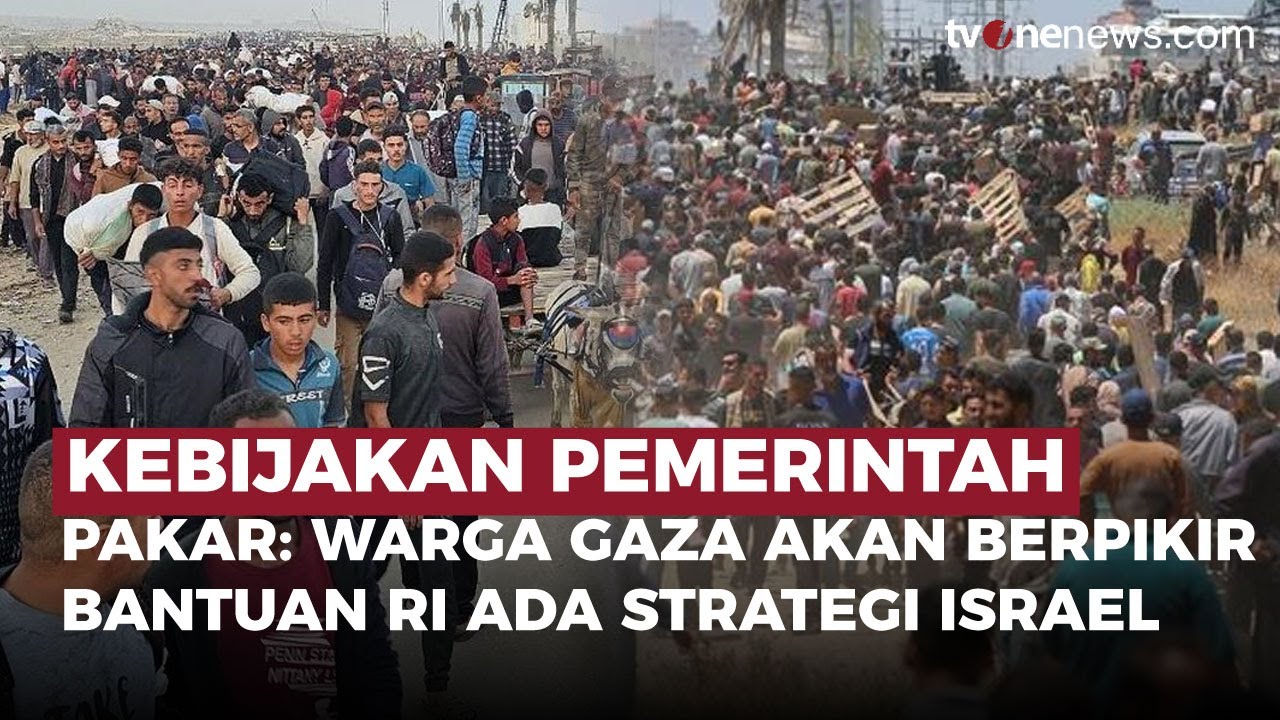 Wacana RI Ingin Bantu Ribuan Warga Gaza ke Pulau Galang, Pakar Ingatkan Hal Ini | OneNews Update