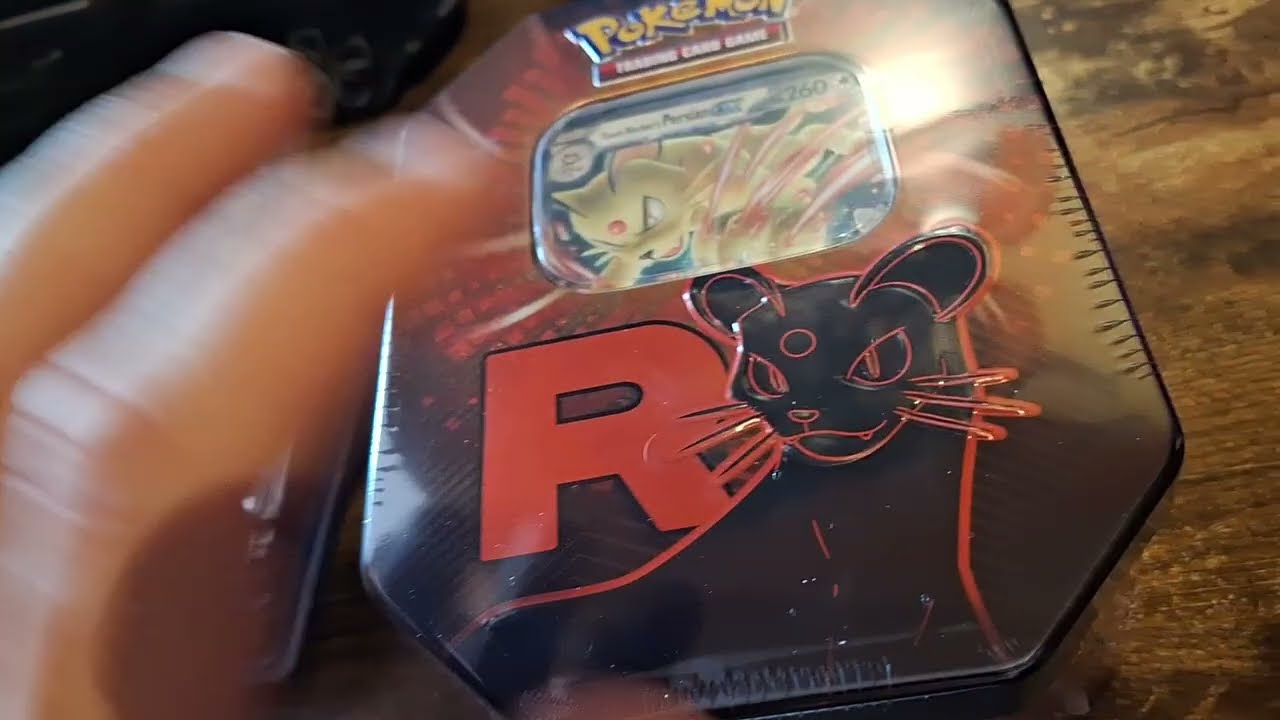 Opening a Pokemon TCG Team Rocket Tin (& Bonus Clips)