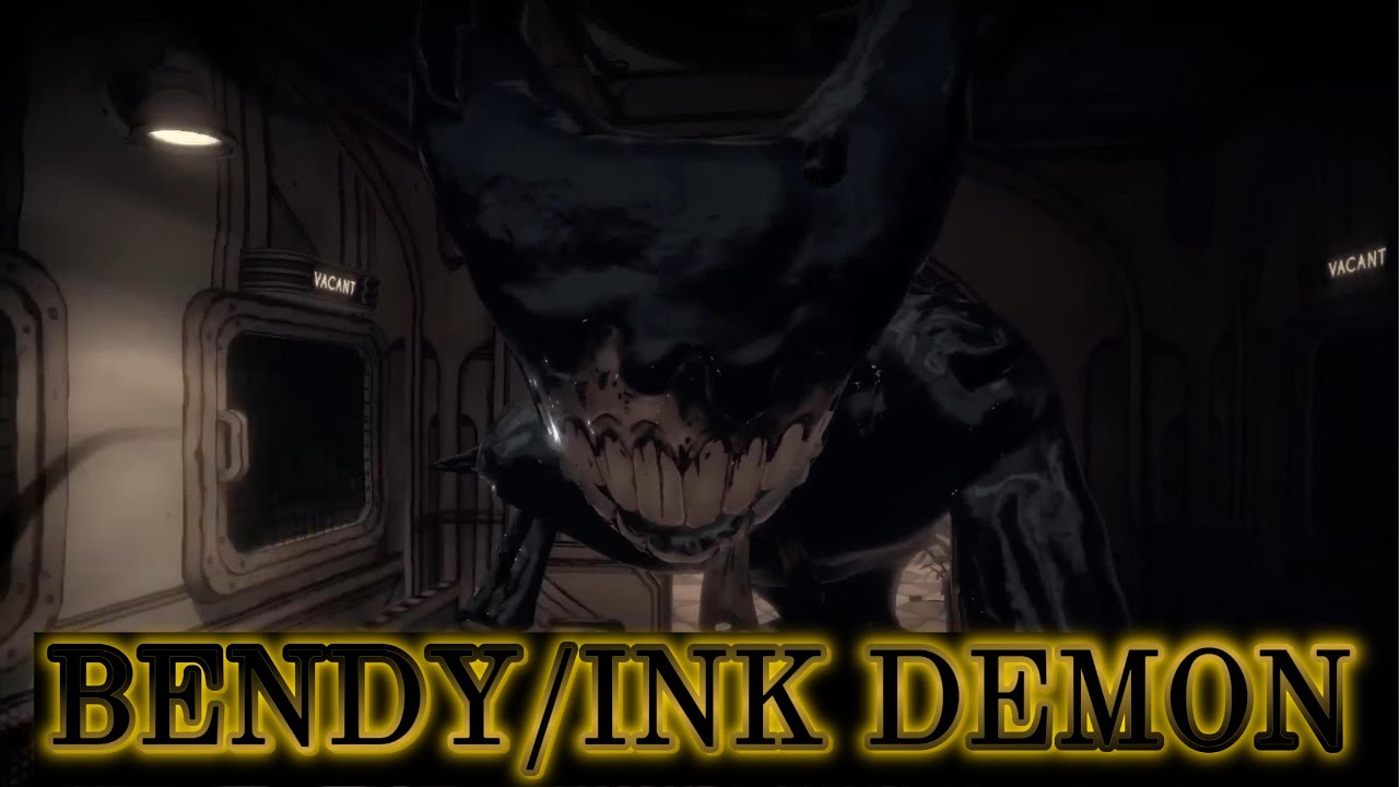 Bendy (Ink Demon) 4K scene pack for edits