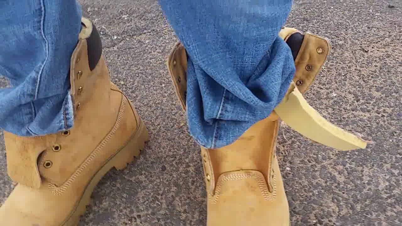 8 inch timbs