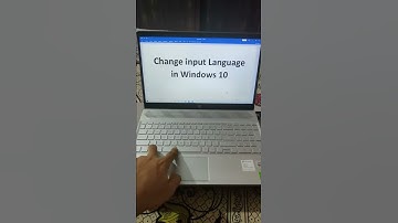 How to Quickly Change input Language in Windows 10 | (Win. keyboard shortcut【Win+Space】) | #shorts