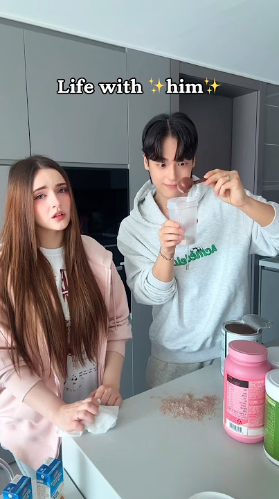 LIFE WITH HIM 🇰🇷🇧🇾 #couple #couplecomedy #couplegoal #korean