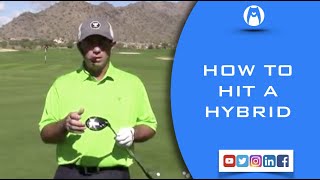 How do I hit my hybrid or rescue club better?