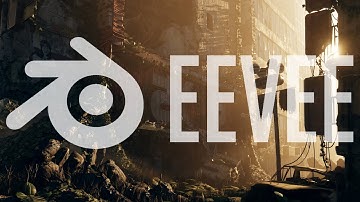 Blender 2.9 EEVEE Environment Post apocalyptic