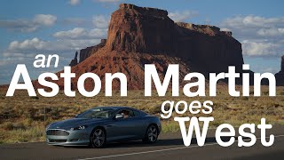 An Aston Martin goes West