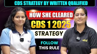 CDS Written Exam Success Story | Student Shares Her Strategy to Crack CDS 2025