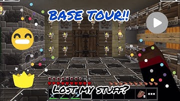 I’m BACK playing Planet Of Cubes!! - Base Tour!