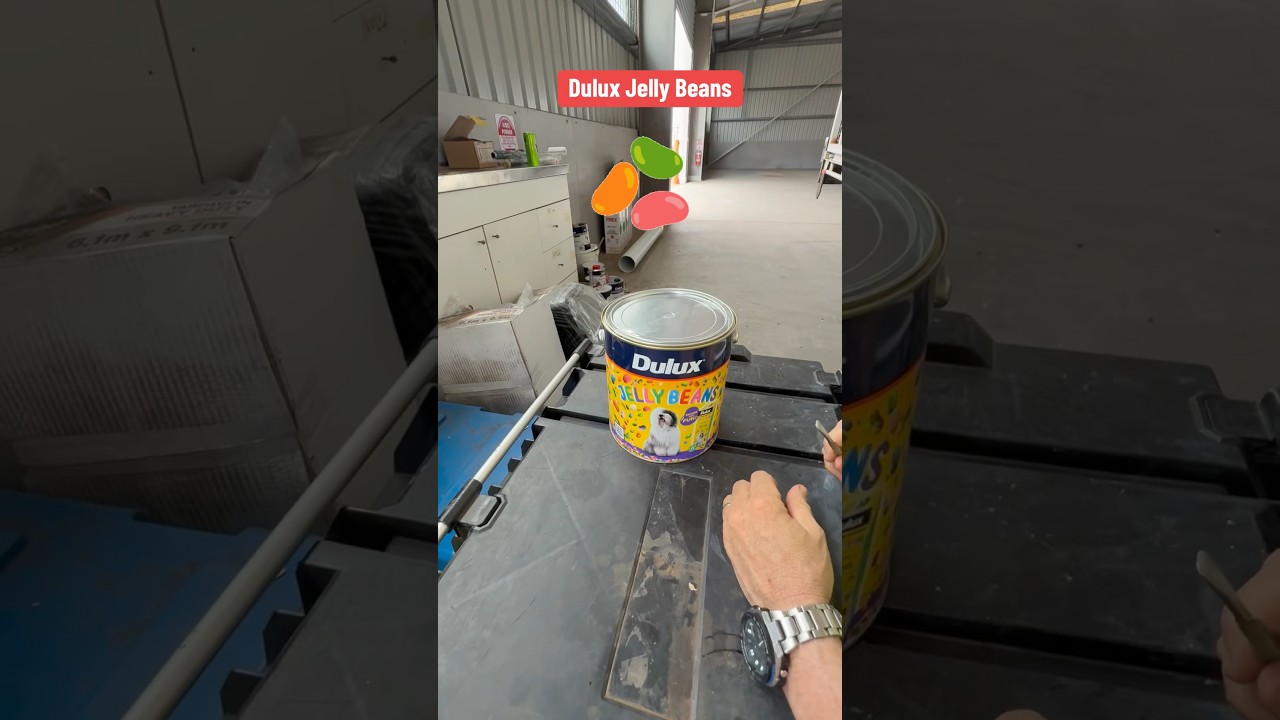 Life is like a &lsquo;Tin of Jelly Beans&rsquo; 🫘 #jellybeans #dulux #paint  #interesting #fyp #trending