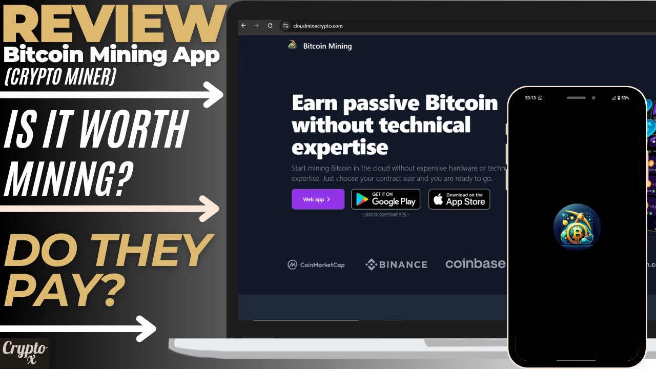 ⚠️ My 100% HONEST Review on Bitcoin Mining App: CloudMineCrypto – Legit or  Scam? (2025) - YouTube