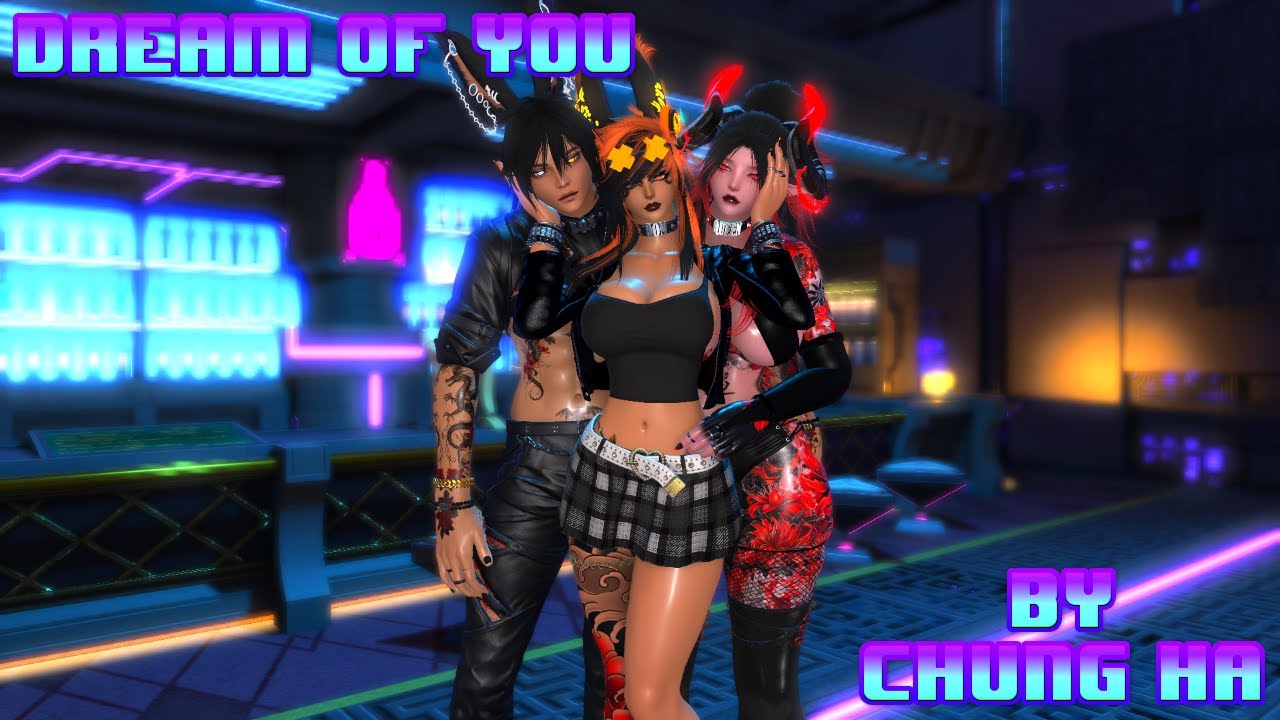 Final Fantasy XIV Dance | Athena ~ Lestat ~ Lairera | Dream of You (REMAKE)