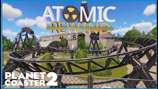Planet coaster 2 / Atomic Rewind / Intamin multi-dimension coaster (onride + blueprint)