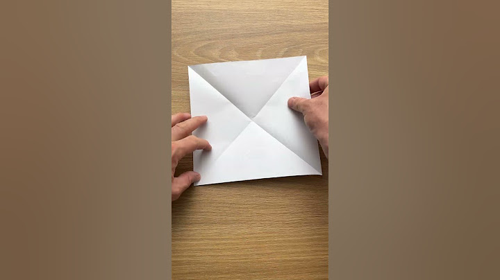 Él hizo un planeador de Papel 🤯