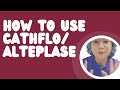 How to declot a central line or picc  use a cathflo