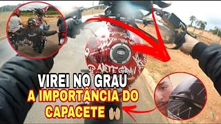 DEU RUIM DOMINGRAU 🥵 CAPACETE SALVOU MINHA VIDA 🙏🏼