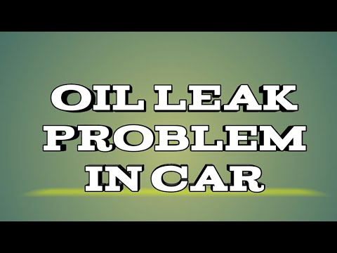 engine oil leak symptoms in car and motorcycle - YouTube