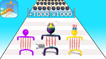 Play 100000 Levels Tiktok Game Laser Man Run Gameplay iOS,Android Walkthrough All Levels Update Free