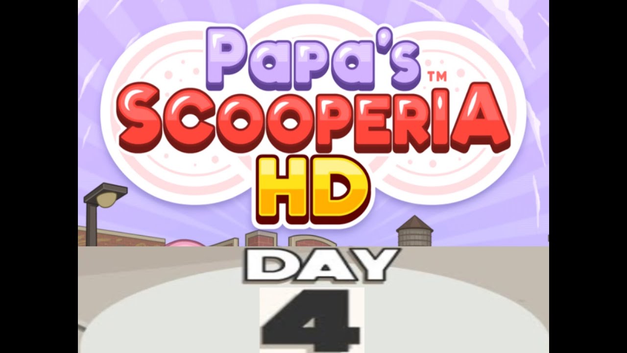 Papa's Scooperia HD Gameplay 