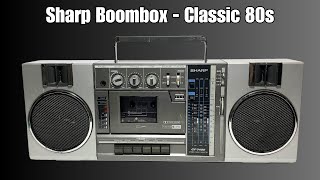 Sharp Boombox GF-7400 Review: Simple, Iconic, and Retro!