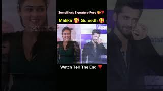 Sumelika Signature Pose  Malika Sumedh Love  love mallika viral radhakrishna love sumelik
