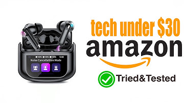 Draadloze oordopjes, 48H Smart Touchscreen