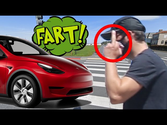  ICobes Funny and Personalized Car Prank for Tesla