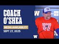 Coach O'Shea | September 27