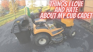 Likes vs. Dislikes on my Cub Cadet tractor (John Deere side by side comparison)
