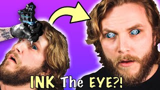 EYEBALL Tattoos?! The Risks of getting INKED On THE EYE