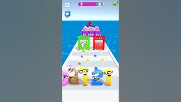 Merge Number Run - Gameplay New Update 07 (android,iOS)