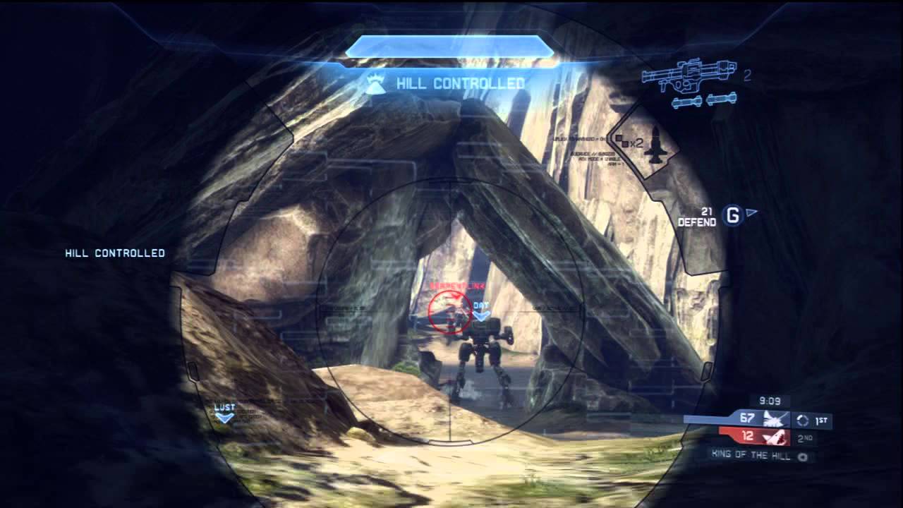 Halo Ragnarok Halo 4 Multiplayer: King of the Hill on Ragnarok Gameplay 2 - YouTube