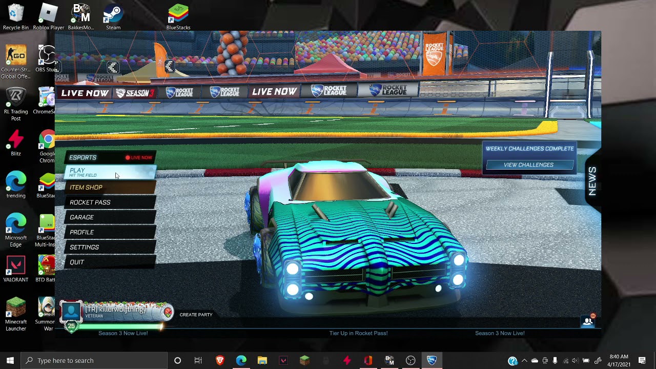 MR BEAST CAR ROCKET LEAGUE  2021