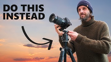 Waarschijnlijk gebruik je je statief VERKEERD (nou ja, ik deed dat)