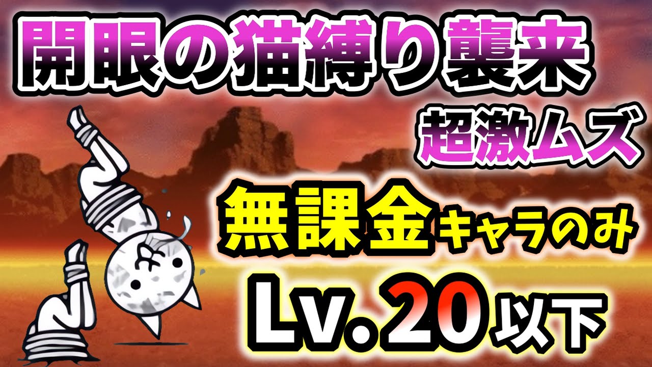 開眼 の 猫 縛り
