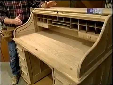 Roll Top Desk Project Part 1 Youtube