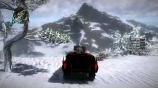 Just Cause 2 Stunt jumping Part 4 (fail.... But I survived)