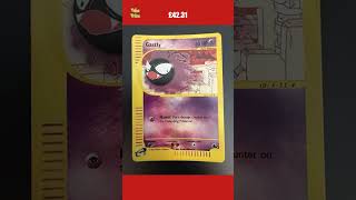 🔥 Rare Gastly sold for £42.31 😳 #pokemon