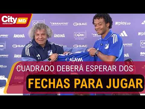 Juan Guillermo Cuadrado fue presentado como nuevo jugador de Millonarios | CityTv